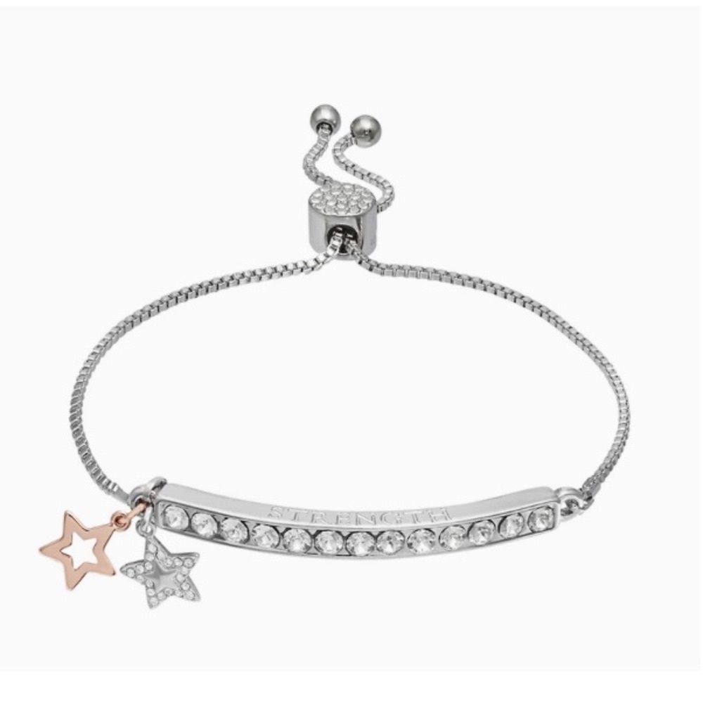 Swarovski Crystal Bar Adjustable Bracelet